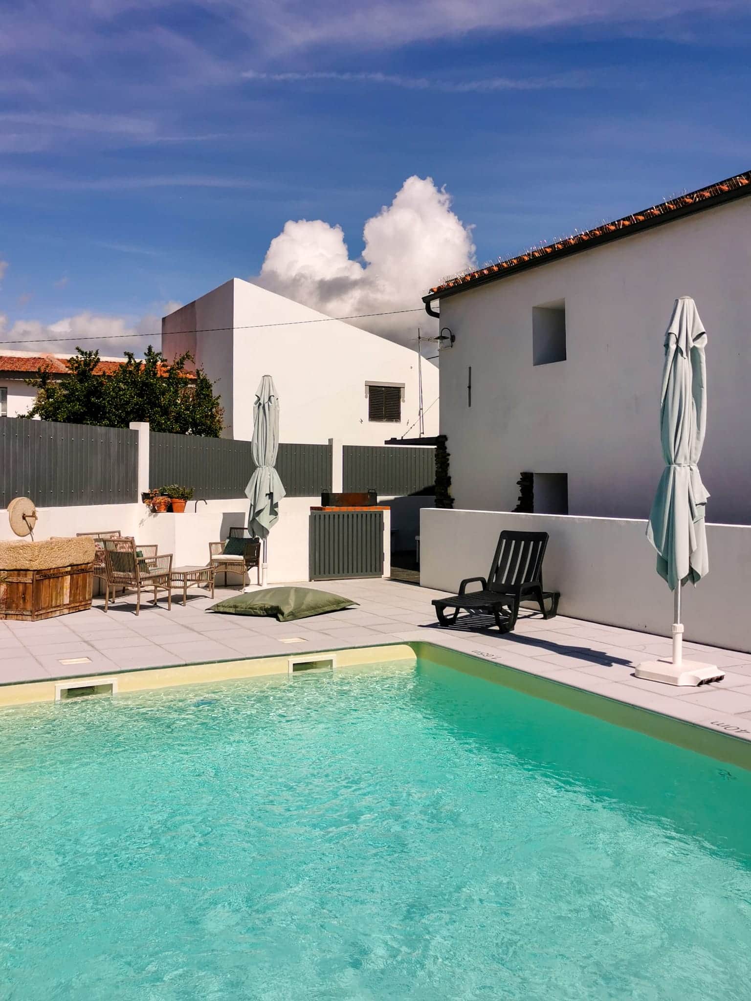 Vista exterior da casa
